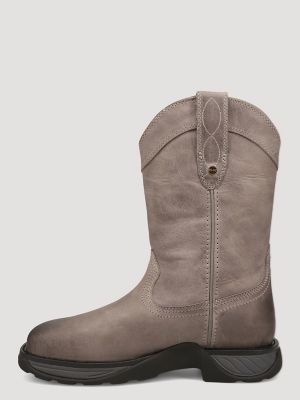 Women's Sammie Steel-Toe Work Boot in Grey