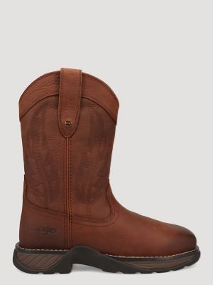 Women's Sable Steel-Toe Work Boot in Brown