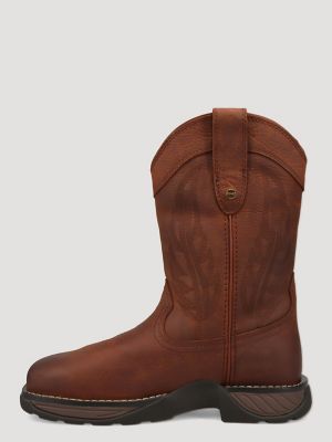 Women's Sable Steel-Toe Work Boot in Brown