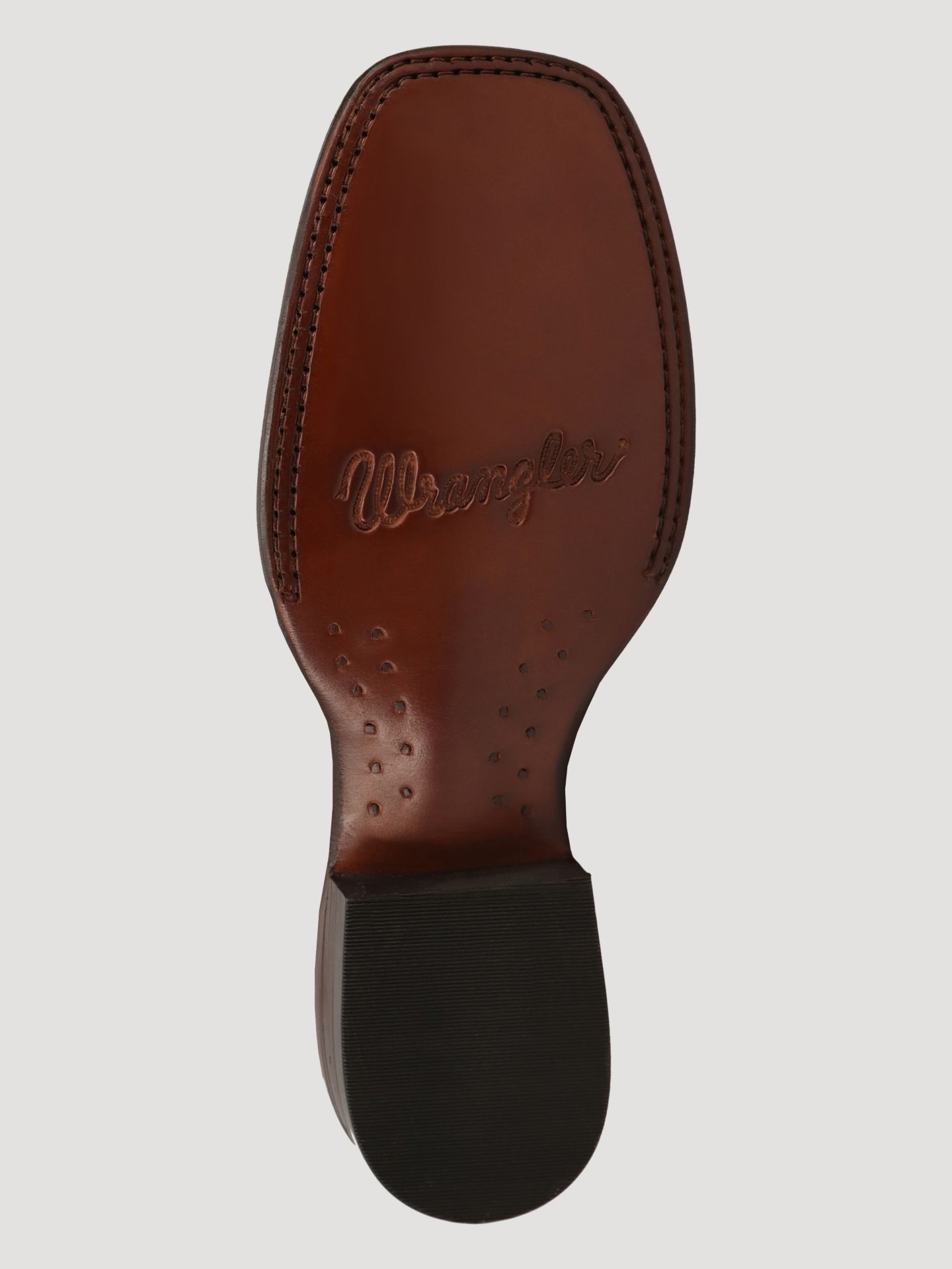 Мужские ботинки Wrangler Macon Squared-Toe Two-Tone Western, цвет: Чёрный / Рыжевато-коричневый — фото 6