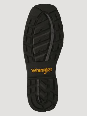 Men's Saxon Lace-Up Work Boot in Black