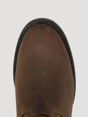 Men's Flint Roper Western Boot in Tobacco Brown