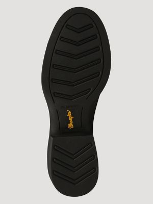 Men's Fargo Lace-Up Roper Western Boot in Black