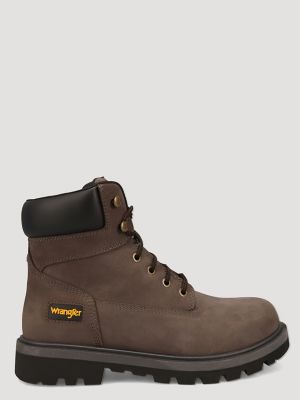 Men's Angus Lace-Up Work Boot in Grey alternative view