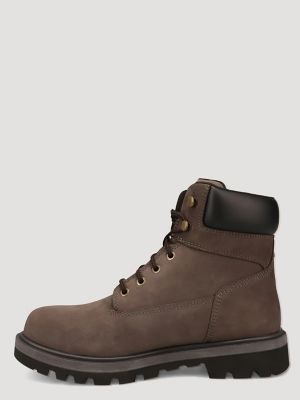 Men's Angus Lace-Up Work Boot in Grey alternative view 2
