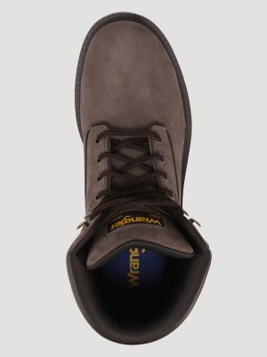 Men's Angus Lace-Up Work Boot in Grey alternative view 4