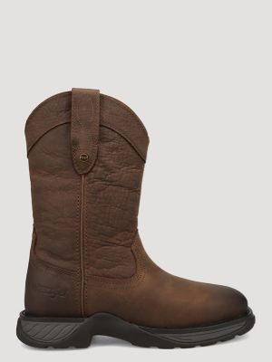 Women's Sammie Steel-Toe Work Boot in Bridle Brown