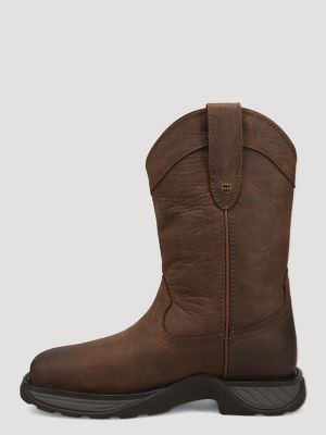 Women's Sammie Steel-Toe Work Boot in Bridle Brown
