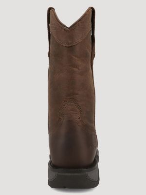 Women's Sammie Steel-Toe Work Boot in Bridle Brown