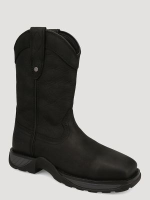 Women's Sammie Steel-Toe Work Boot in Black