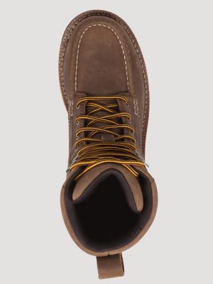 Women's Toni Steel-Toe Lace-Up Work Boot in Grey