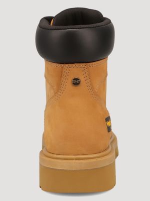 Women's Aubrey Steel-Toe Lace-Up Work Boot in Tan