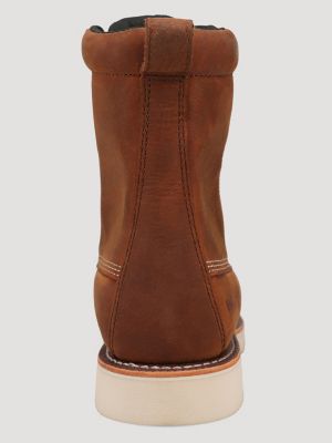 Men's Tyrell Steel-Toe Work Boot in Saddle Tan