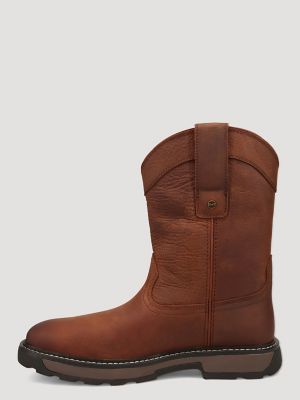 Men's Sawyer Steel-Toe Work Boot in Brown