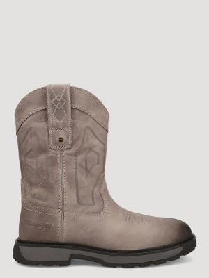 Men's Sawyer Steel-Toe Work Boot in Grey