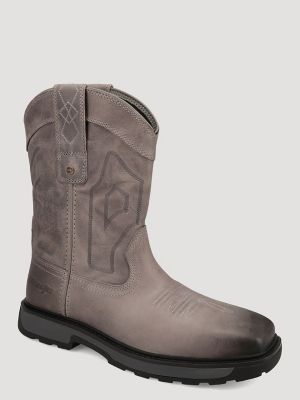Men's Sawyer Steel-Toe Work Boot in Grey