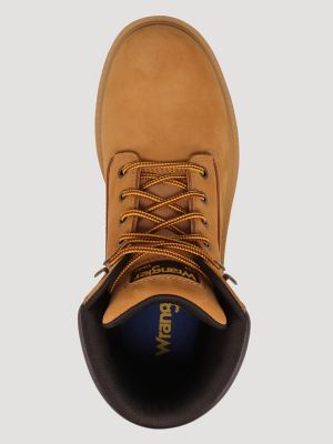 Men's Angus Steel-Toe Lace-Up Work Boot in Tan