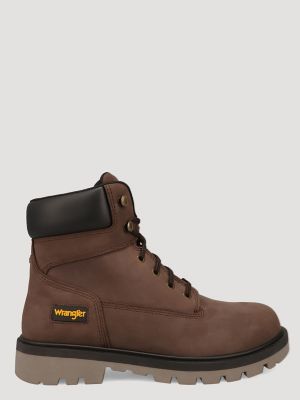 Men's Angus Steel-Toe Lace-Up Work Boot