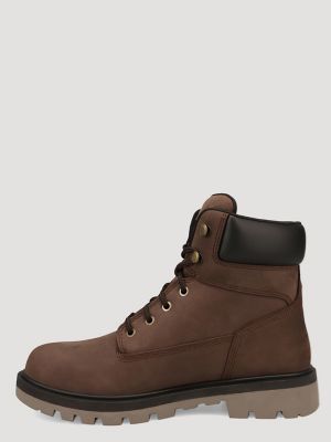 Men's Angus Steel-Toe Lace-Up Work Boot