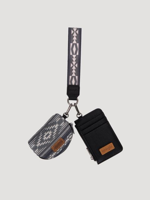 Женские кошельки Wrangler Southwestern Wallet Card Set, цвет: Чёрный