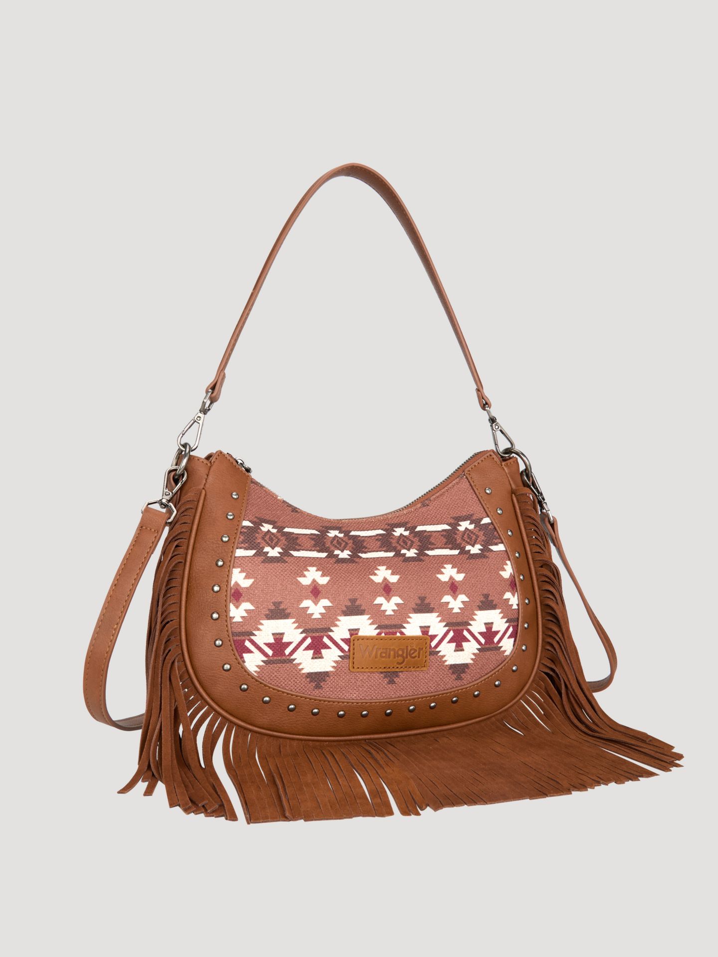 Женская сумка Wrangler Fringe Flap Southwestern, цвет: Коричневый — фото 3