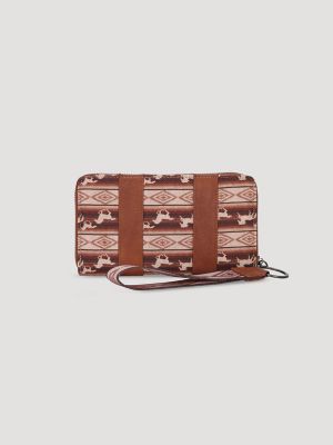 Running Horses Wristlet