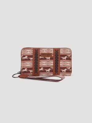 Running Horses Wristlet