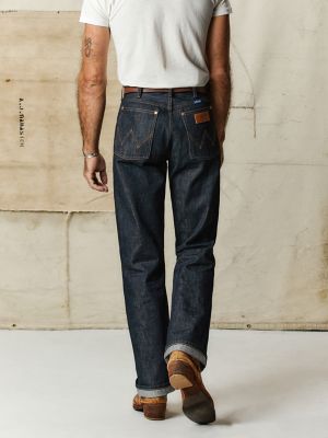 Wrangler x Imogene + Willie 10MW White Oak Selvedge Men's Jean in Indigo Rigid alternative view 3