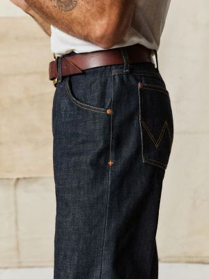 Wrangler x Imogene + Willie 10MW White Oak Selvedge Men's Jean in Indigo Rigid alternative view 5