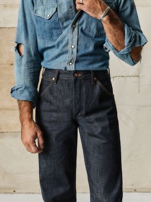 Wrangler x Imogene + Willie 10MW White Oak Selvedge Men's Jean in Indigo Rigid alternative view 6