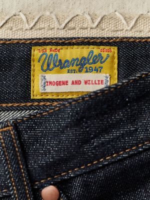 Wrangler x Imogene + Willie 10MW White Oak Selvedge Men's Jean in Indigo Rigid alternative view 7