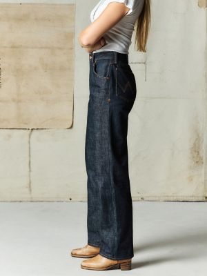 Wrangler x Imogene + Willie 10WW White Oak Selvedge Women's Jean in Indigo Rigid alternative view 2