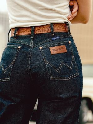 Wrangler x Imogene + Willie 10WW White Oak Selvedge Women's Jean in Indigo Rigid alternative view 4