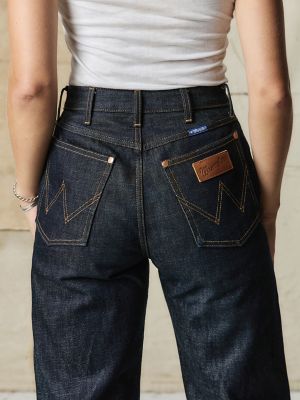Wrangler x Imogene + Willie 10WW White Oak Selvedge Women's Jean in Indigo Rigid alternative view 5