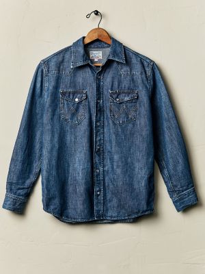 Wrangler x Imogene + Willie 27MW Men's Washed Western Snap