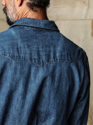 Wrangler x Imogene + Willie 27MW Men's Washed Western Snap
