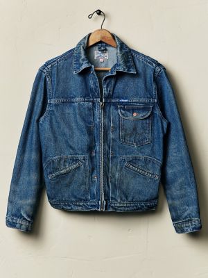 Wrangler x Imogene + Willie 11MJZ Men's Washed Denim Jacket