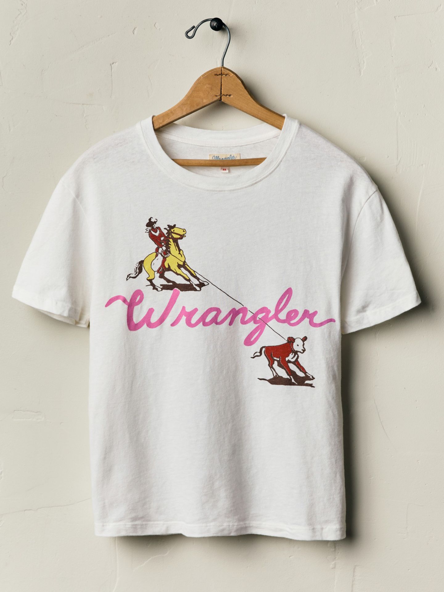 Женская футболка Wrangler x Imogene + Willie Round Up, цвет: Винтажный белый — фото 1