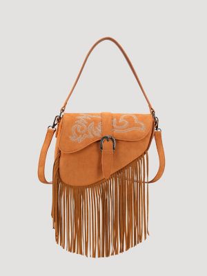 Ella Fringe Saddle Bag