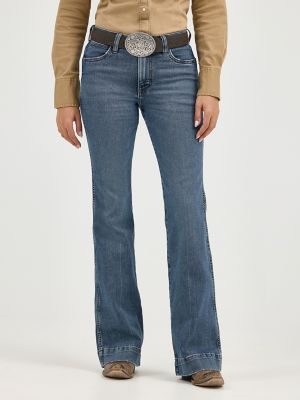 Women's Wrangler Retro® Premium High Rise Trouser Jean, 54% OFF