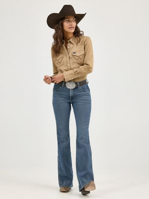 Women's Wrangler Retro® Bailey High Rise Trouser Jean in Shelby