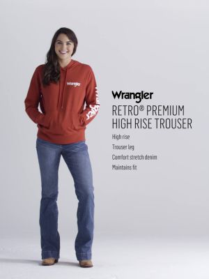 Women's Wrangler Retro&reg; Bailey High Rise Trouser Jean in Shelby alternative view 3
