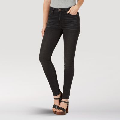 wrangler high rise skinny jeans