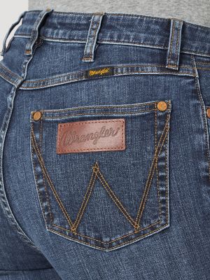 Wrangler high waisted skinny jeans in euphoria denim