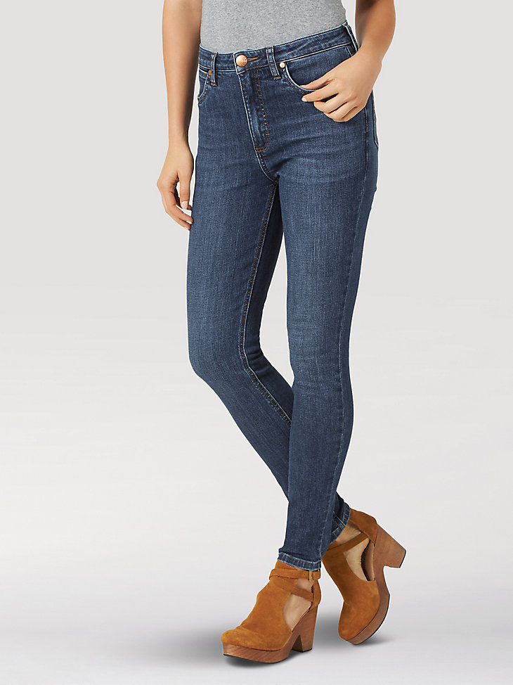 Women's Wrangler Retro® High Rise Skinny Jean in Leah main view