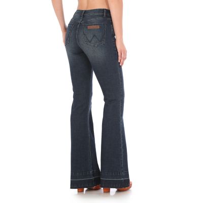 womens wrangler flare jeans