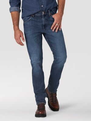 wrangler men's skinny fit jeans