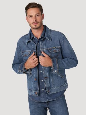 Wrangler ICONS™ 124MJ Men's Denim Jacket with Indigood™ | Mens Jackets ...