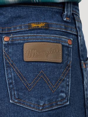 Wrangler® Cowboy Cut® Original Fit Active Flex Jeans in Black