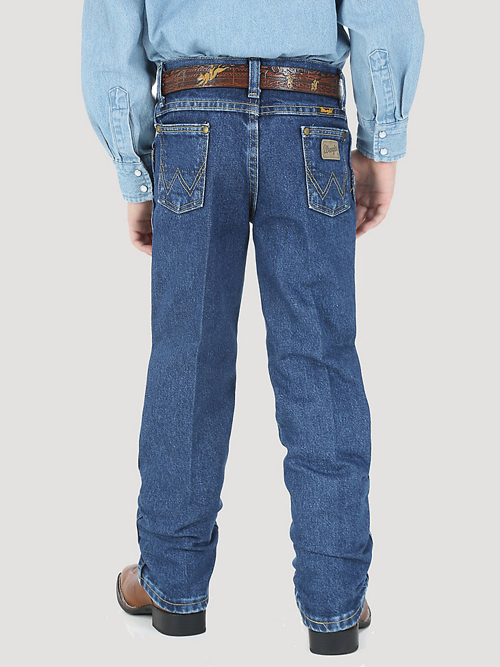 Boy's Wrangler® George Strait Cowboy Cut® Original Fit Jean (8-20) in Heavy  Stone Denim